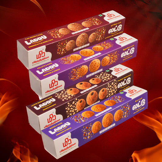 Miruthika Premium Laddu Combo | Pure Ghee | 500g