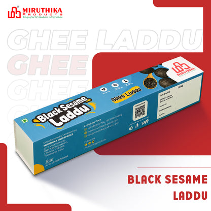 Miruthika Black Sesame Laddu | Pure Ghee | 125g