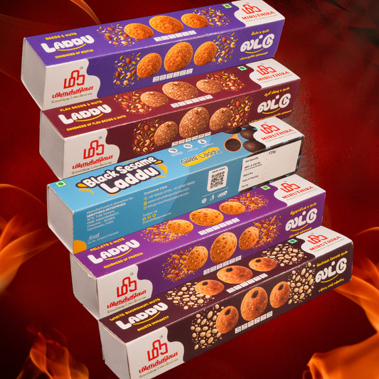 Miruthika Premium Laddu Combo | Pure Ghee | 500g